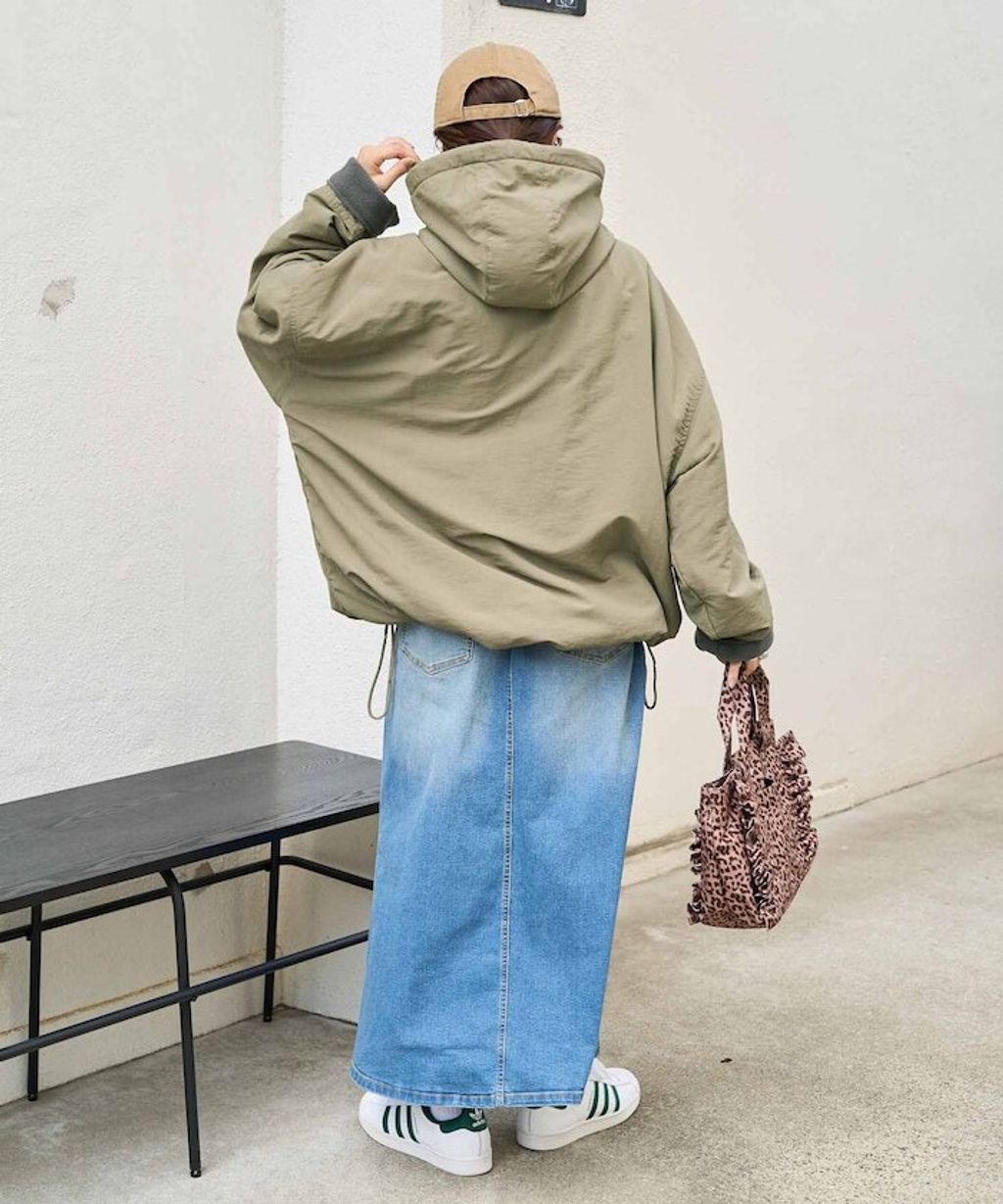 FREAKS STORE OUTDOORS可拆式帽子雙面兩穿裏刷毛外套(女款)_54