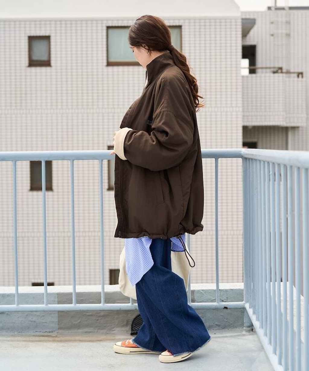 FREAKS STORE OUTDOORS可拆式帽子雙面兩穿裏刷毛外套(女款)_41