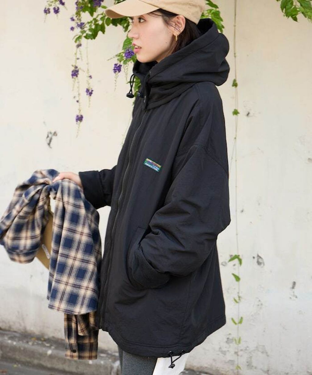 FREAKS STORE OUTDOORS可拆式帽子雙面兩穿裏刷毛外套(女款)_19