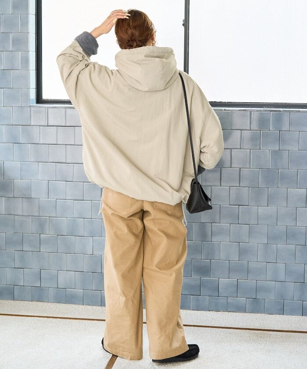 FREAKS STORE OUTDOORS可拆式帽子雙面兩穿裏刷毛外套(女款)_9