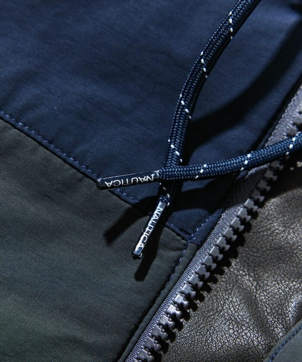 NAUTICA 類皮革×尼龍雙面兩穿鋪棉外套_41