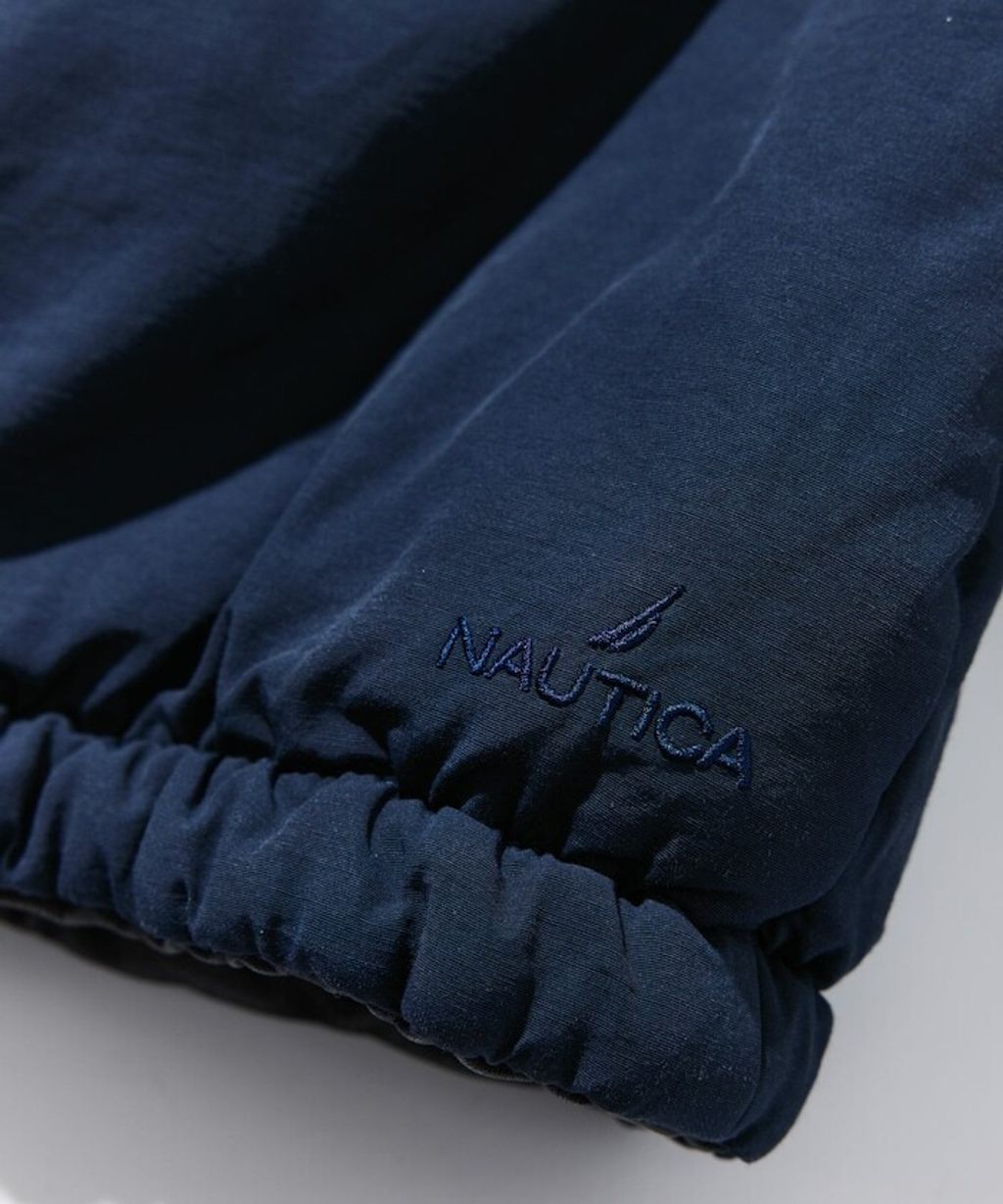 NAUTICA 類皮革×尼龍雙面兩穿鋪棉外套_29