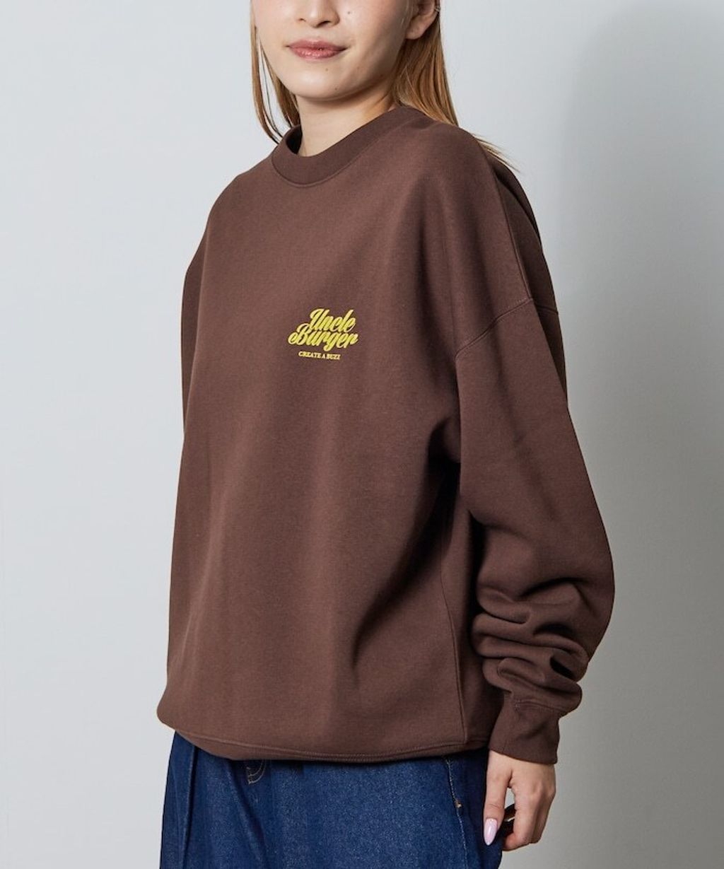 FREAKS STORE Uncle Burger美式刷毛大學T_29