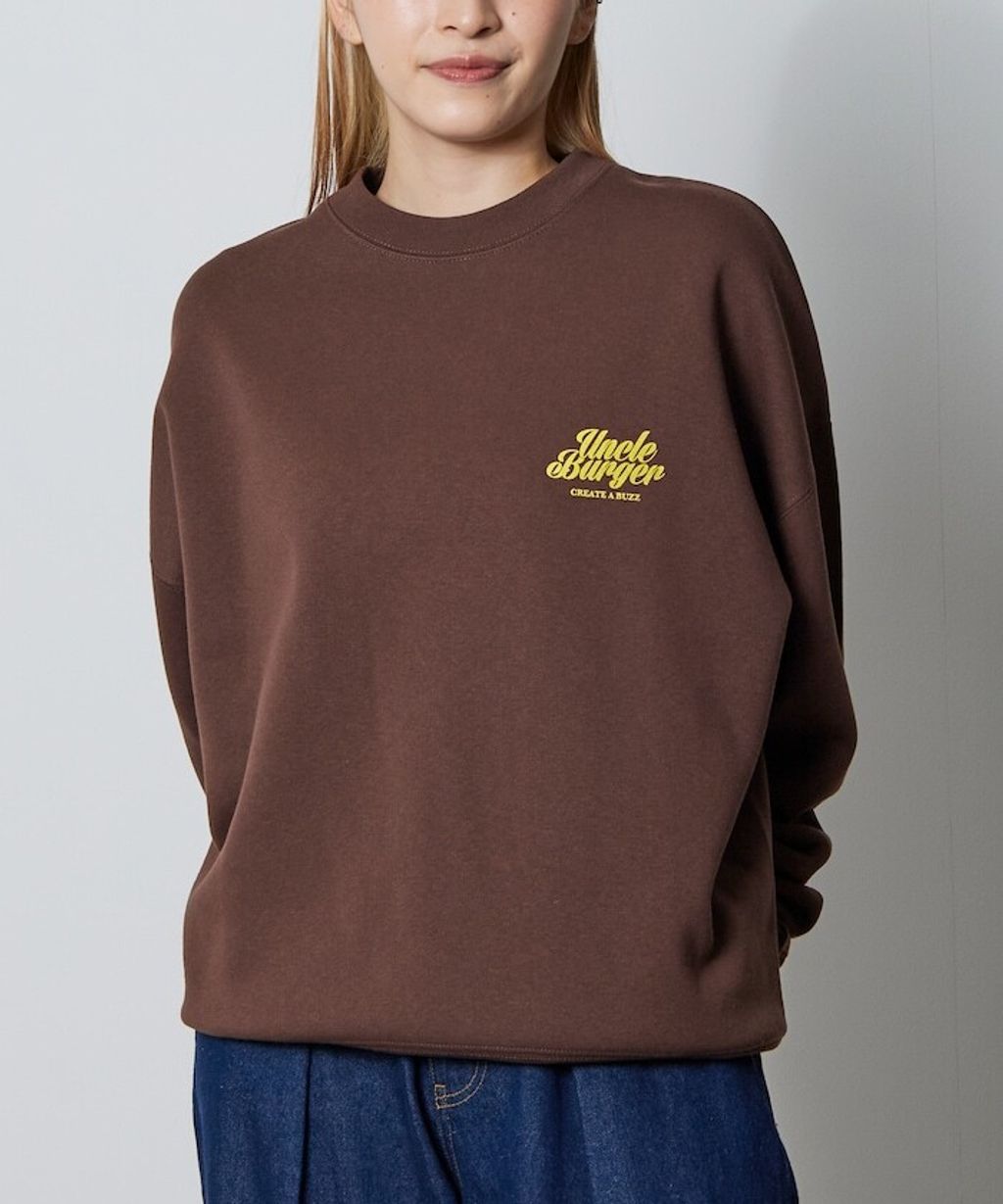 FREAKS STORE Uncle Burger美式刷毛大學T_28