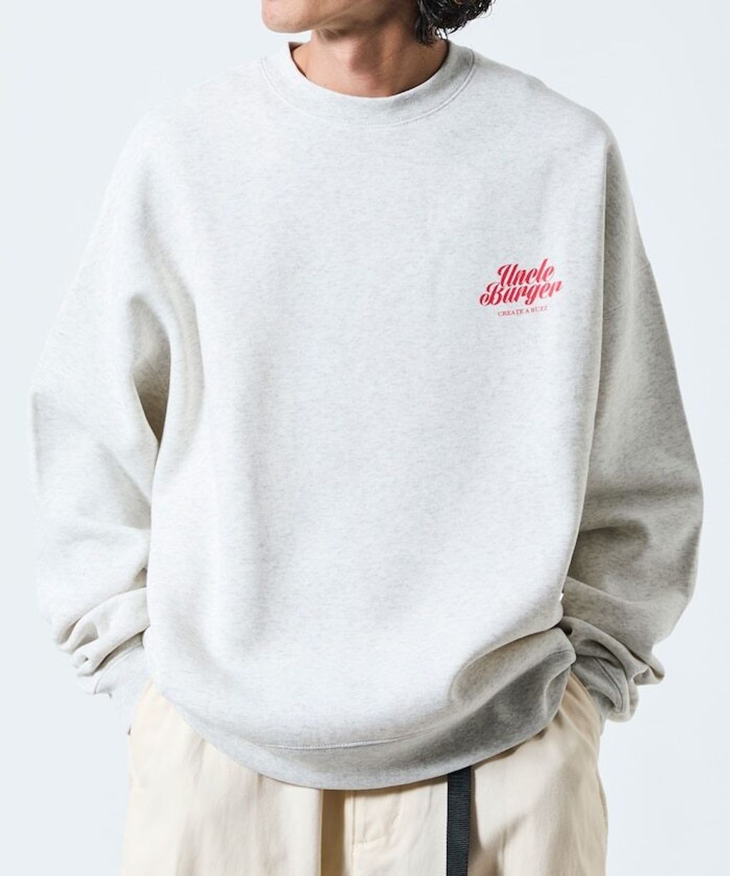 FREAKS STORE Uncle Burger美式刷毛大學T_22