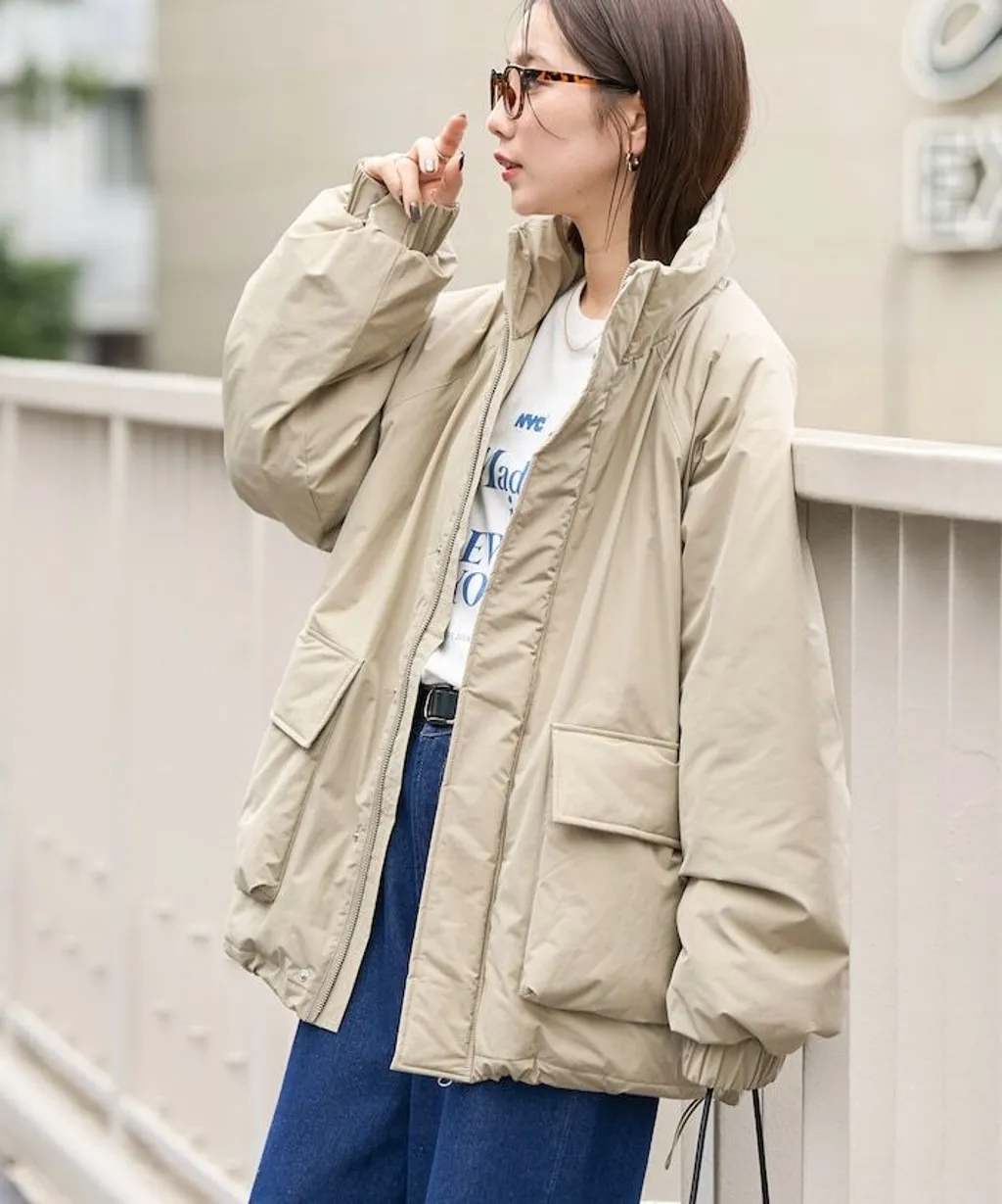 FREAKS STORE 輕量保暖防風中綿立體外套_2