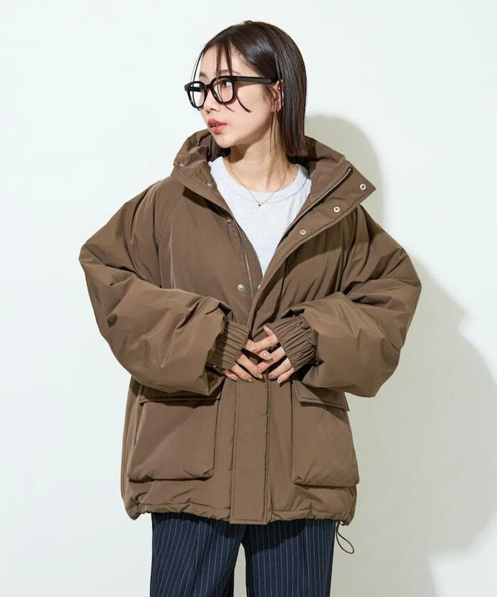 FREAKS STORE 輕量保暖防風中綿立體外套_5