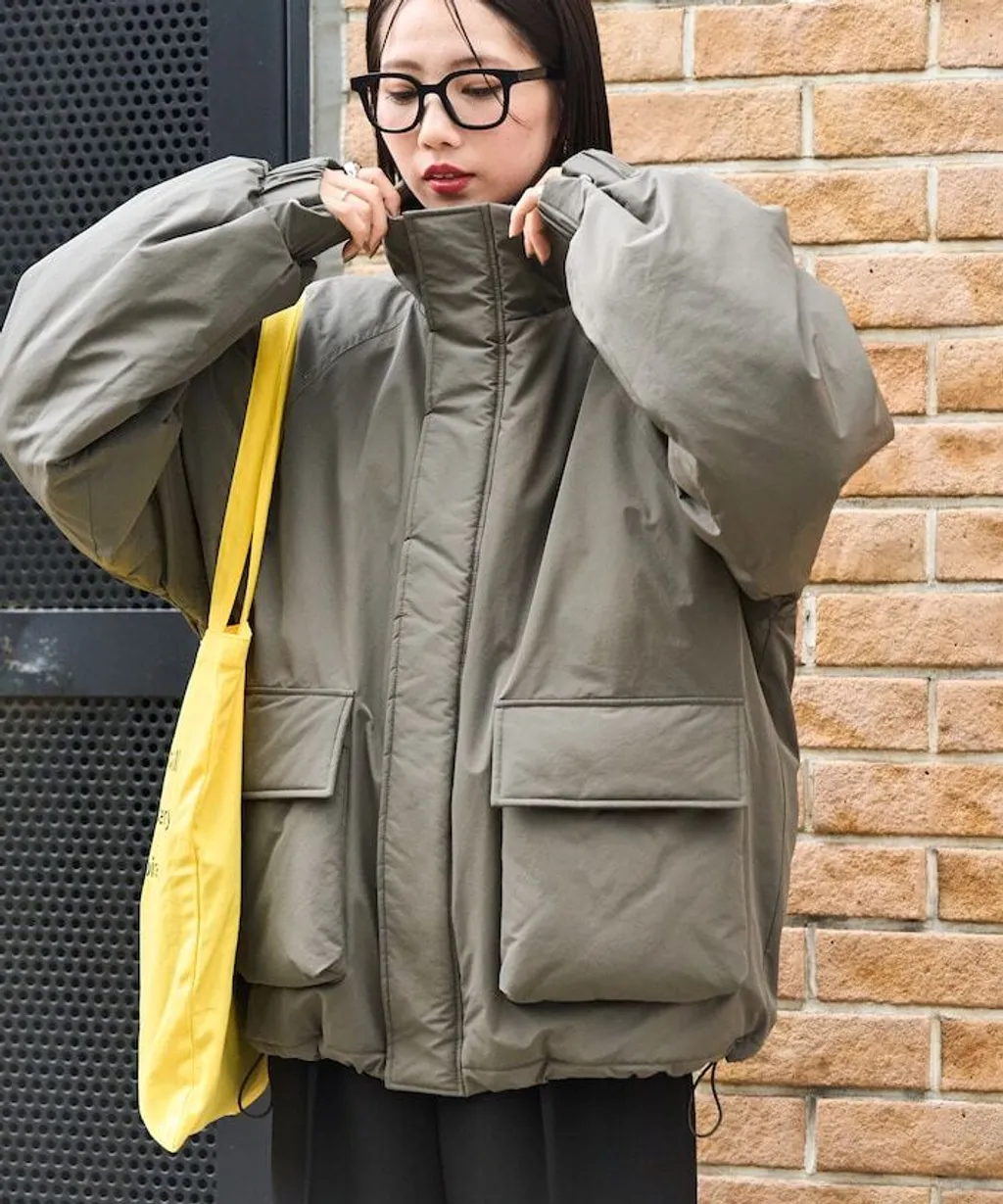 FREAKS STORE 輕量保暖防風中綿立體外套_4