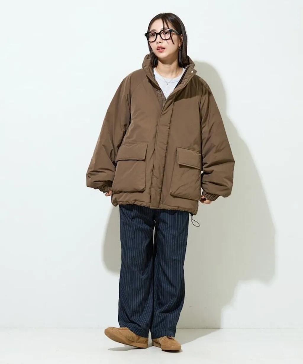 FREAKS STORE 輕量保暖防風中綿立體外套_6