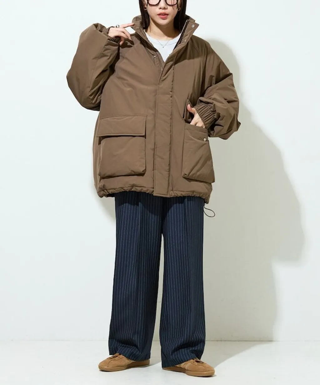 FREAKS STORE 輕量保暖防風中綿立體外套_7