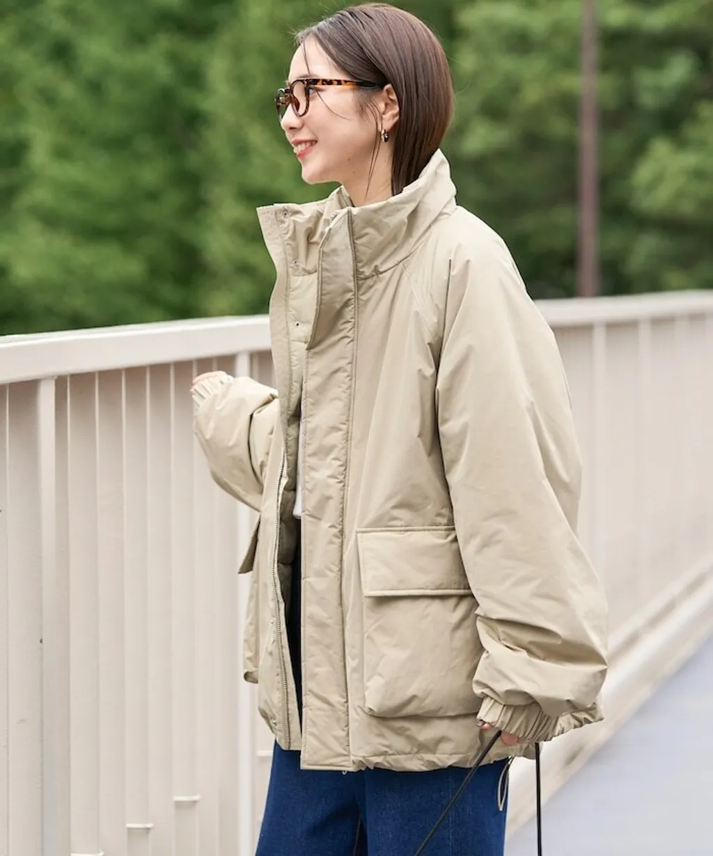 FREAKS STORE 輕量保暖防風中綿立體外套_16