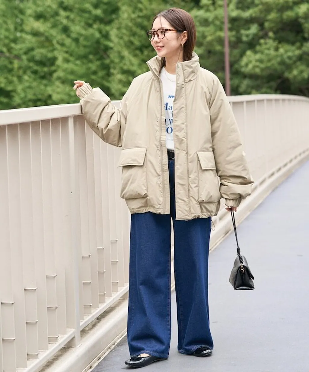 FREAKS STORE 輕量保暖防風中綿立體外套_14