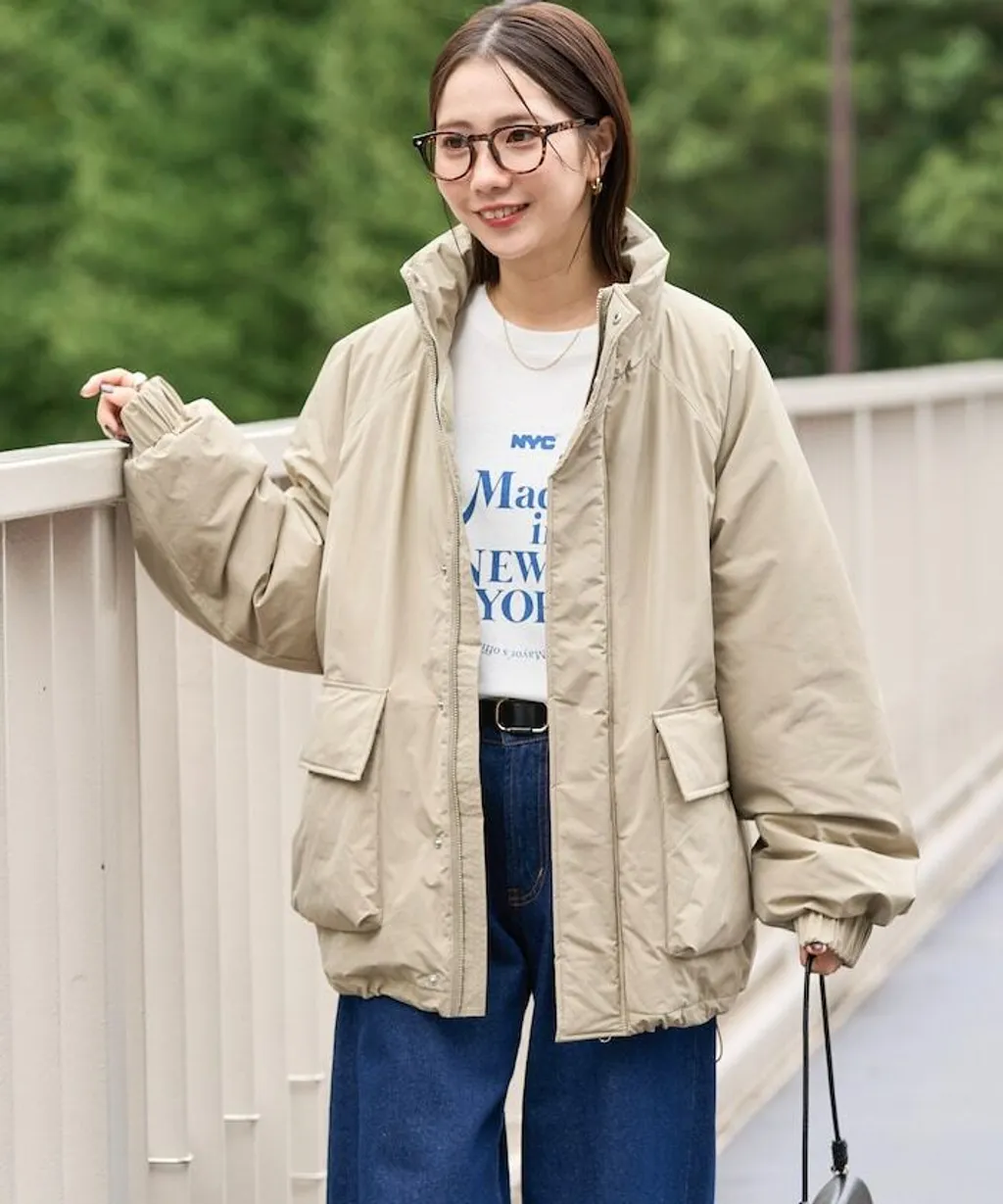 FREAKS STORE 輕量保暖防風中綿立體外套_15