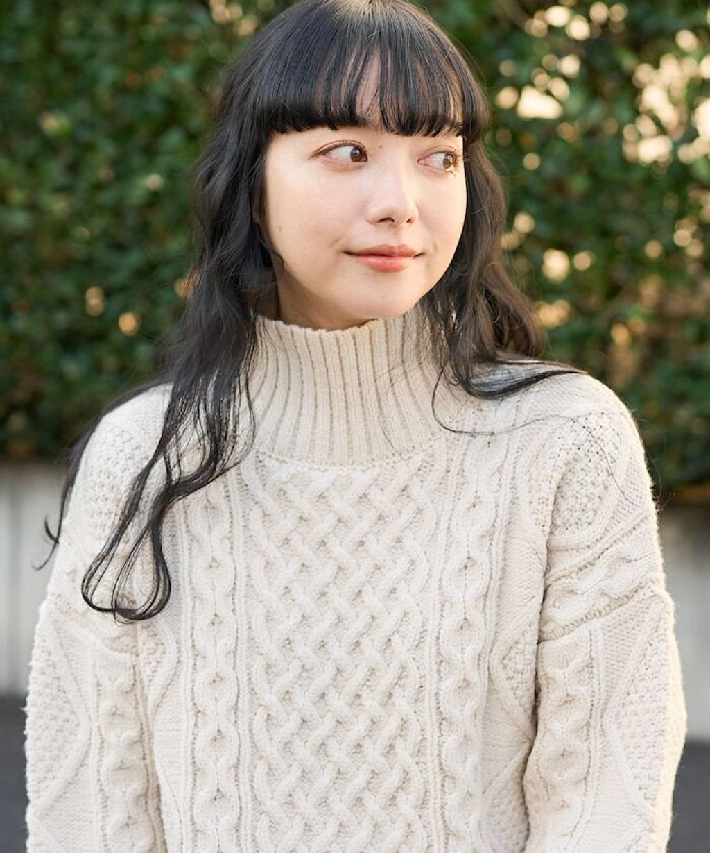 FREAKS STORE 立體混色麻花編織高領毛衣_44