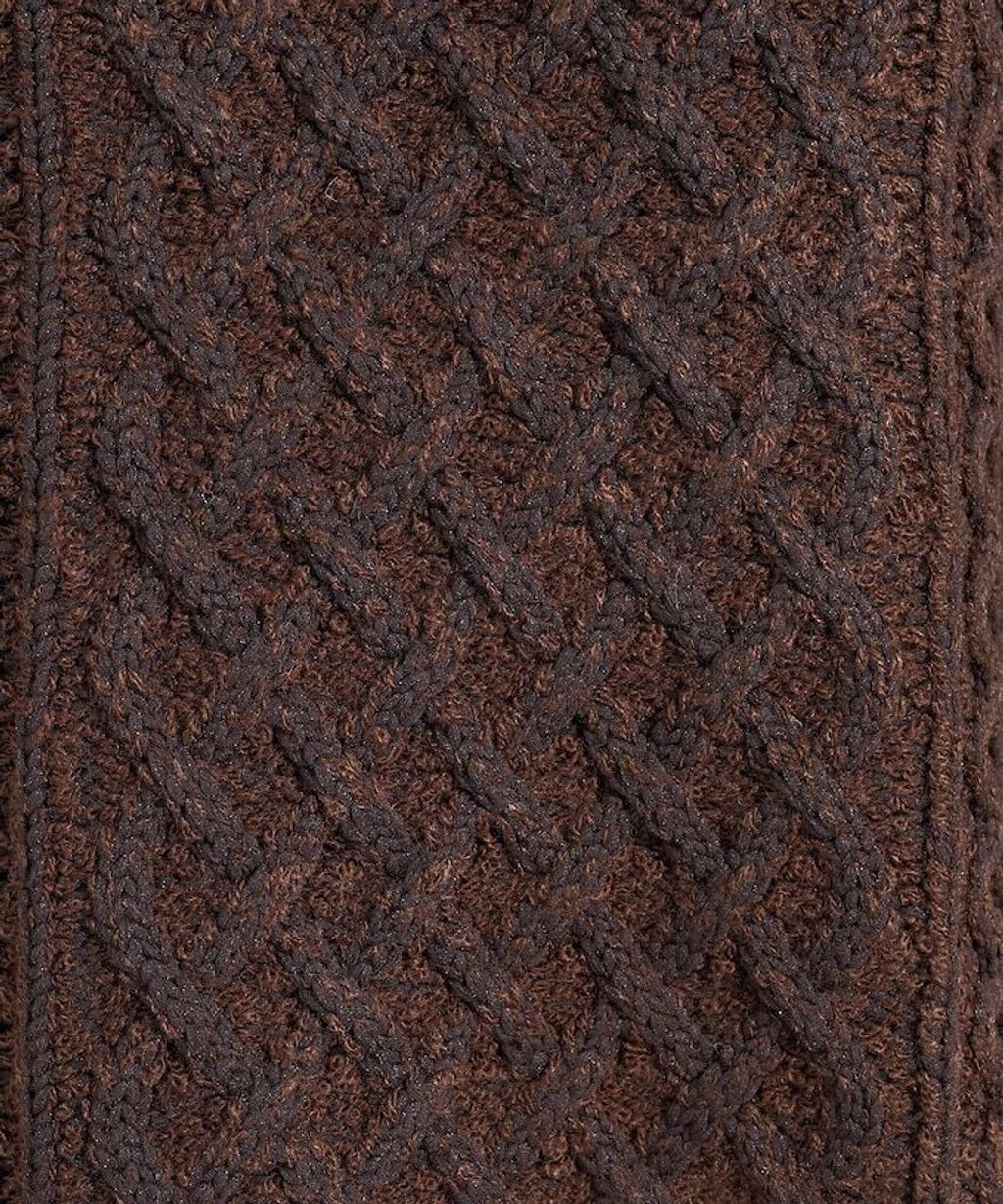 FREAKS STORE 立體混色麻花編織高領毛衣_24