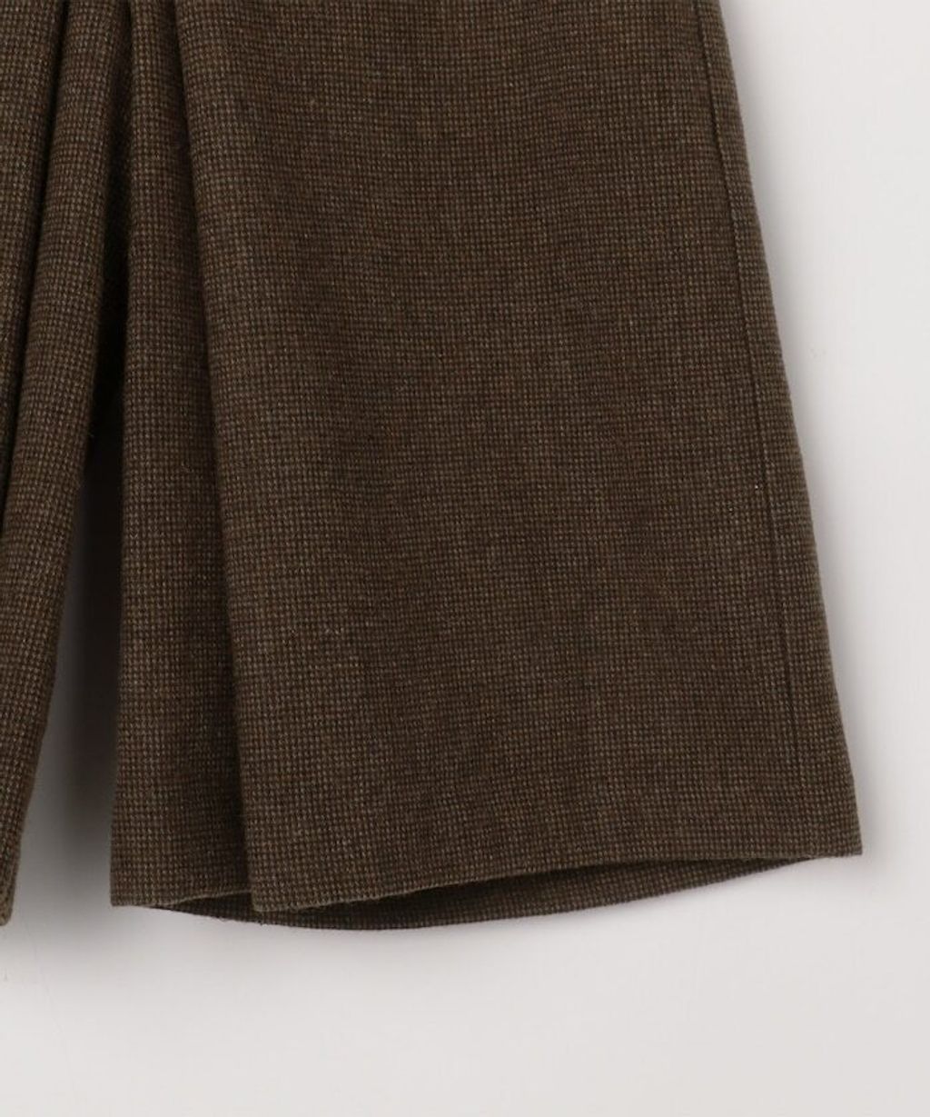 FREAKS STORE 羊毛質感溫暖寬版裙褲_32