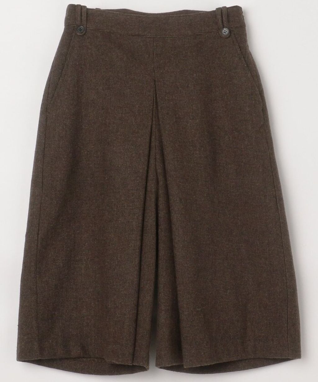 FREAKS STORE 羊毛質感溫暖寬版裙褲_27