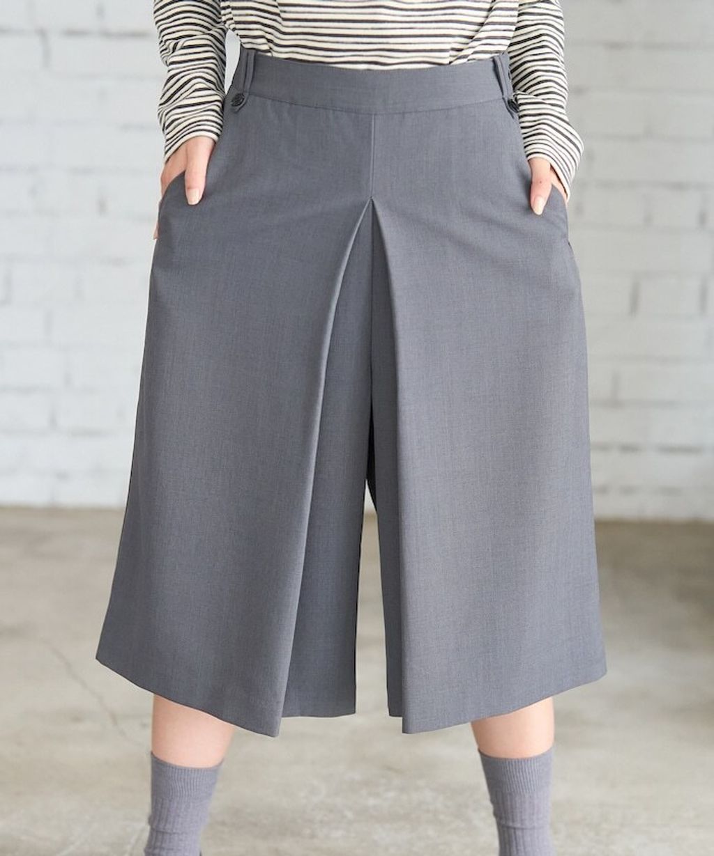 FREAKS STORE 羊毛質感溫暖寬版裙褲_26