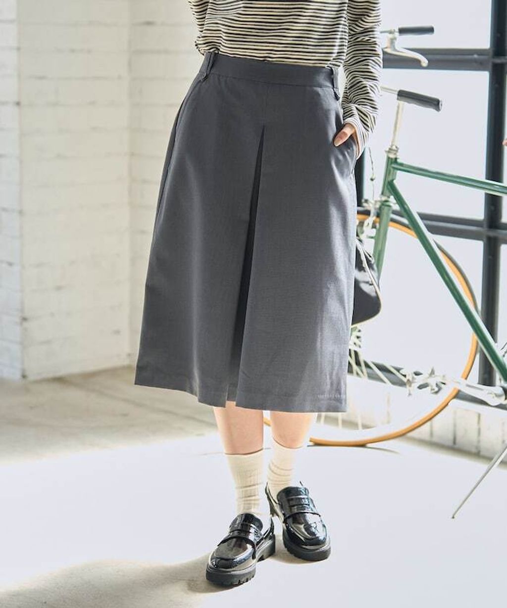 FREAKS STORE 羊毛質感溫暖寬版裙褲_17