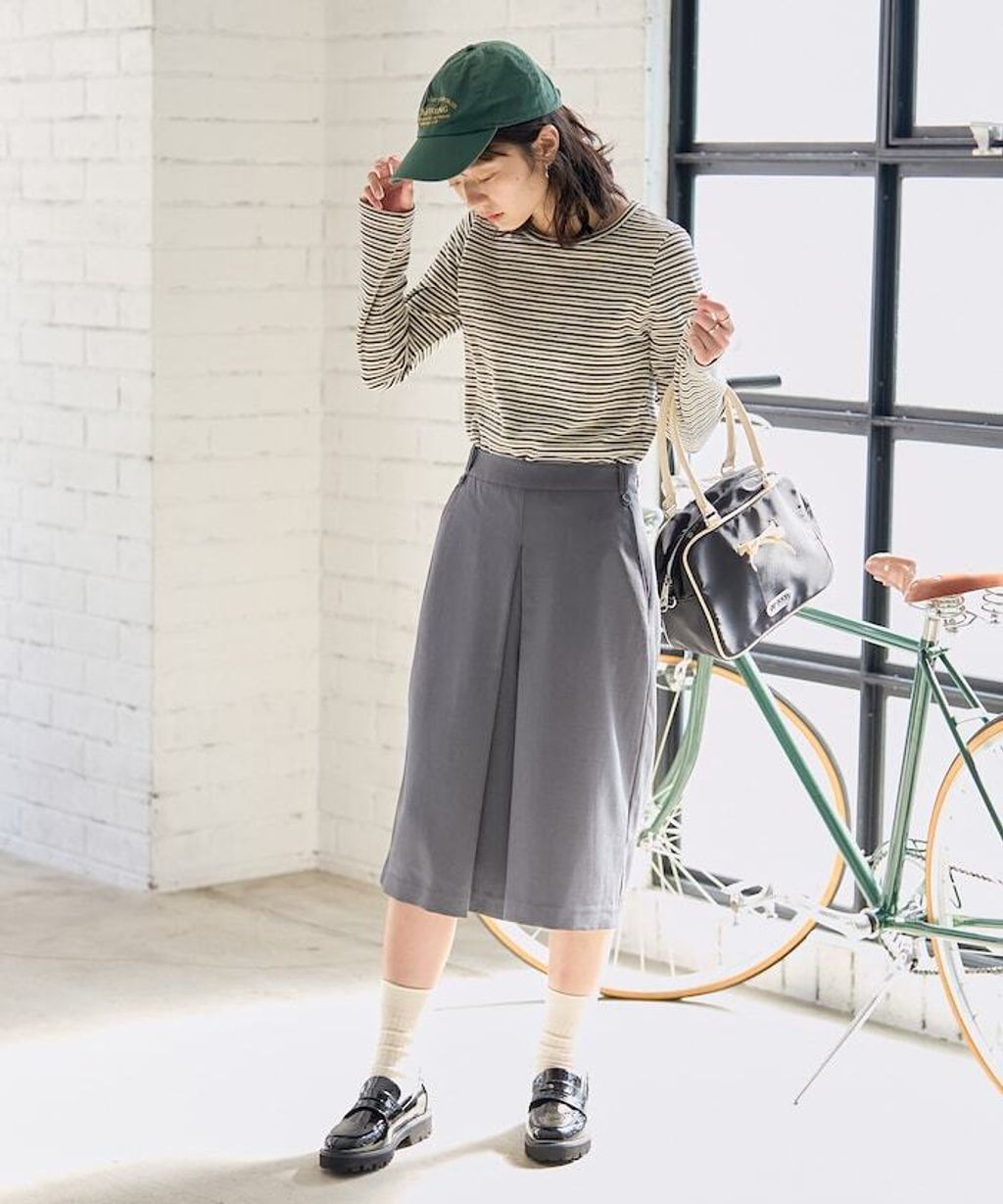 FREAKS STORE 羊毛質感溫暖寬版裙褲_12