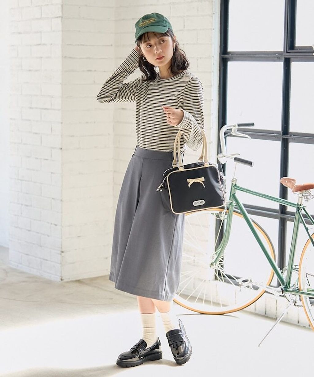 FREAKS STORE 羊毛質感溫暖寬版裙褲_13