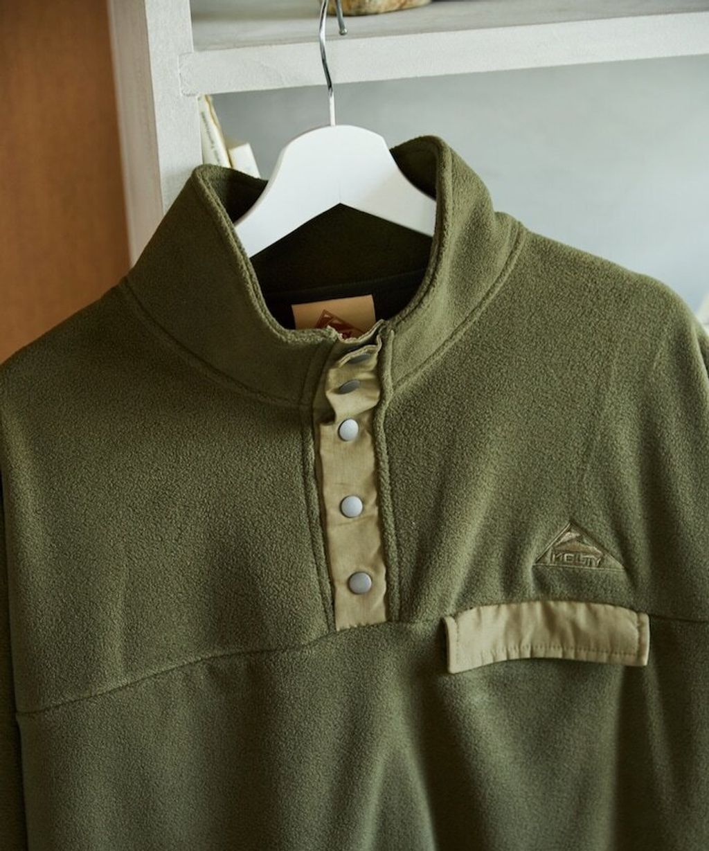 FREAKS STORE x KELTY 下擺防風抽繩寬鬆版型半開襟排扣上衣_12