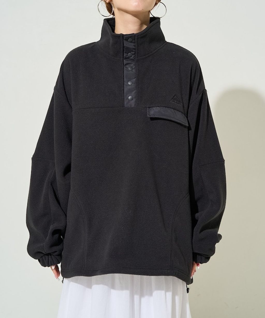 FREAKS STORE x KELTY 下擺防風抽繩寬鬆版型半開襟排扣上衣_43