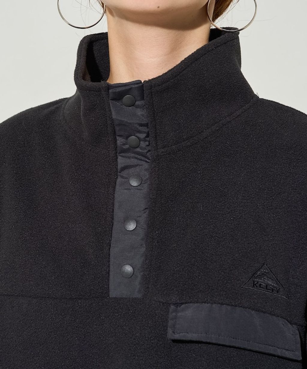 FREAKS STORE x KELTY 下擺防風抽繩寬鬆版型半開襟排扣上衣_46