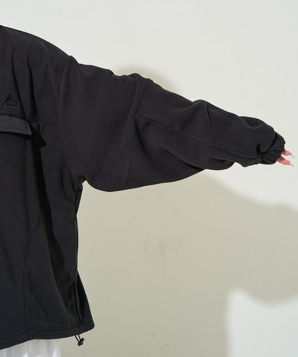 FREAKS STORE x KELTY 下擺防風抽繩寬鬆版型半開襟排扣上衣_48