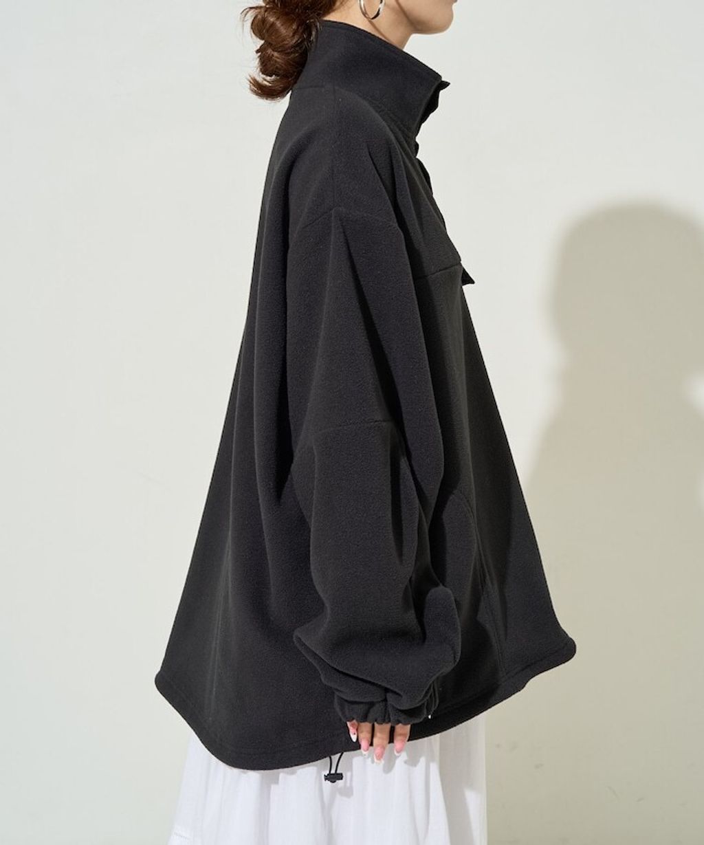 FREAKS STORE x KELTY 下擺防風抽繩寬鬆版型半開襟排扣上衣_44