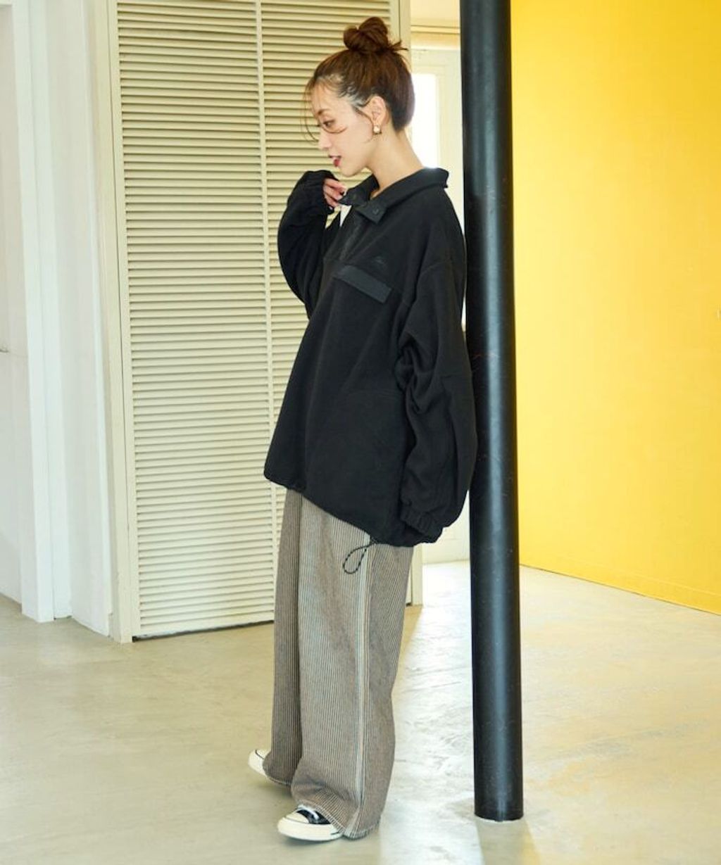 FREAKS STORE x KELTY 下擺防風抽繩寬鬆版型半開襟排扣上衣_37