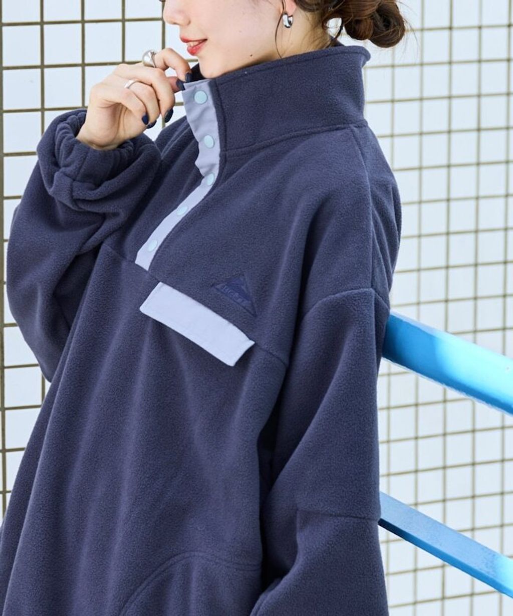 FREAKS STORE x KELTY 下擺防風抽繩寬鬆版型半開襟排扣上衣_29