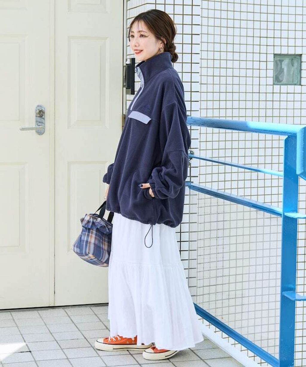 FREAKS STORE x KELTY 下擺防風抽繩寬鬆版型半開襟排扣上衣_24