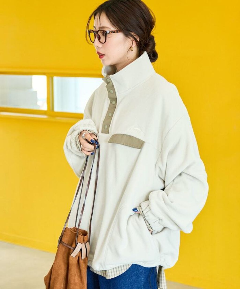 FREAKS STORE x KELTY 下擺防風抽繩寬鬆版型半開襟排扣上衣_21