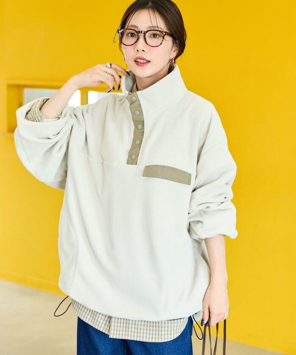 FREAKS STORE x KELTY 下擺防風抽繩寬鬆版型半開襟排扣上衣_18