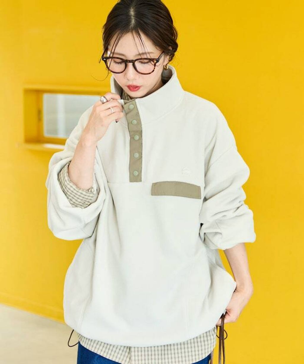 FREAKS STORE x KELTY 下擺防風抽繩寬鬆版型半開襟排扣上衣_17