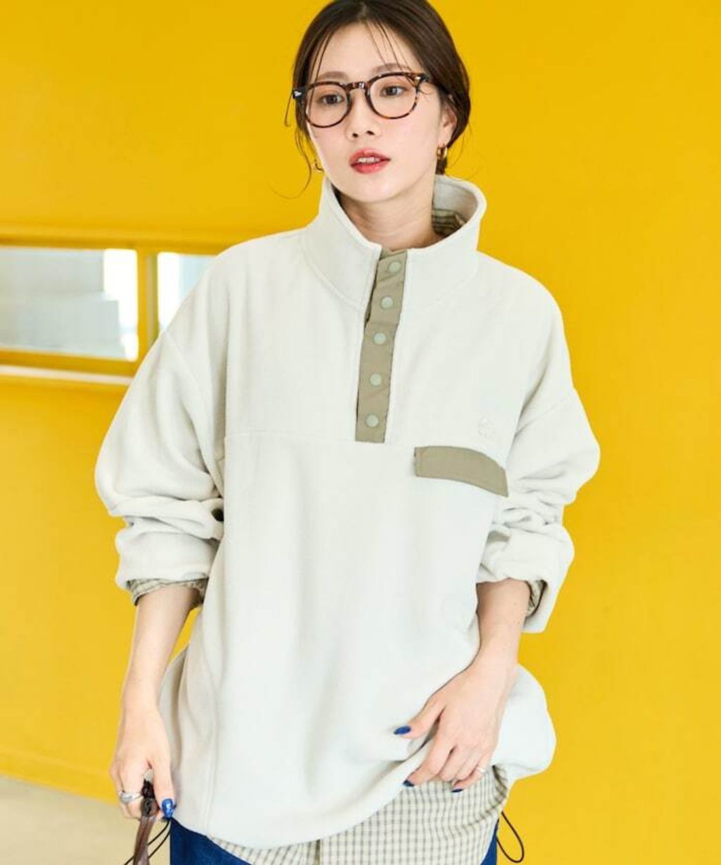 FREAKS STORE x KELTY 下擺防風抽繩寬鬆版型半開襟排扣上衣_19