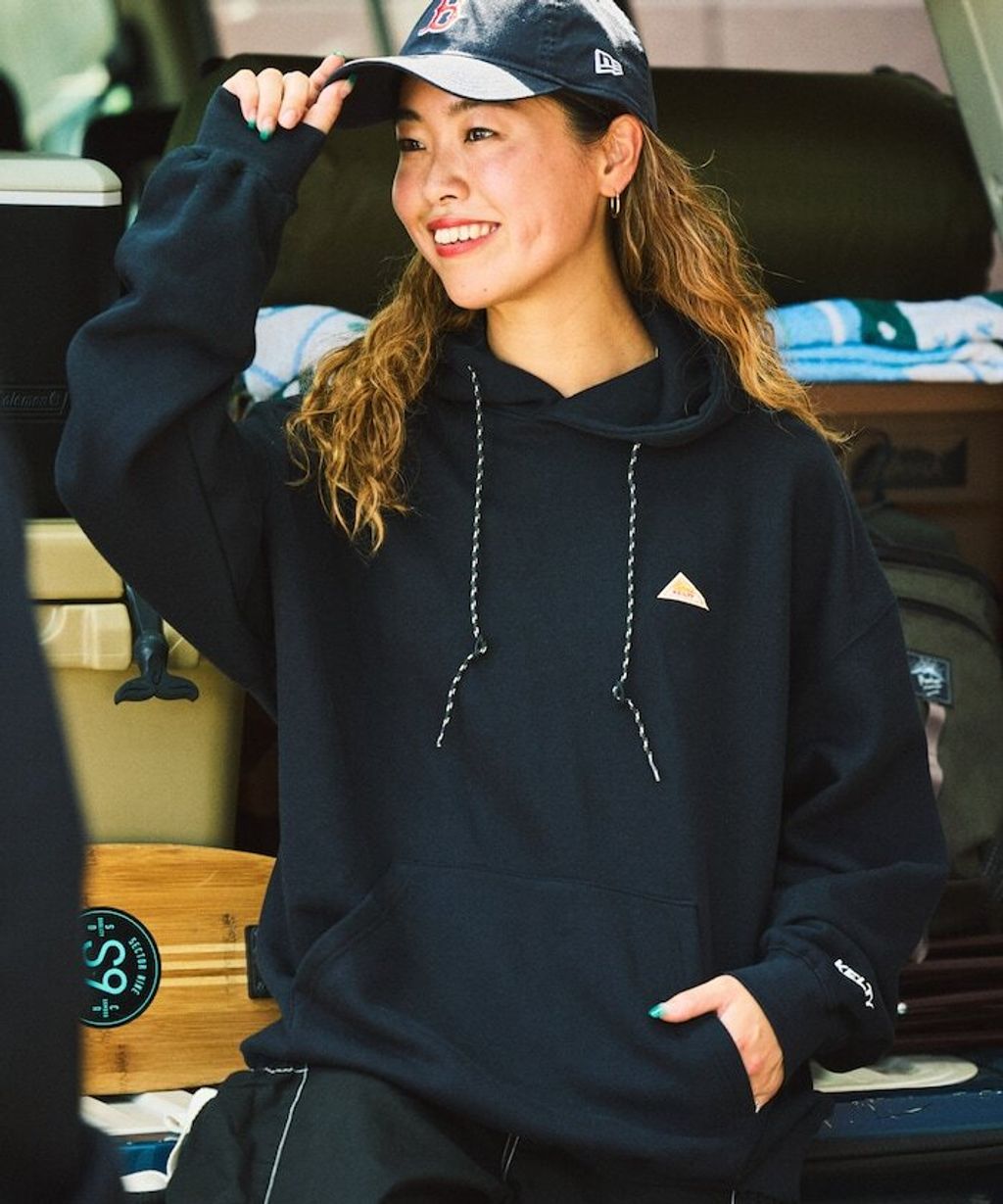 FREAKS STORE x KELTY 復古小標內刷毛Oversize帽T_46