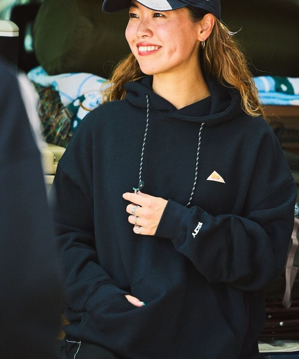 FREAKS STORE x KELTY 復古小標內刷毛Oversize帽T_47