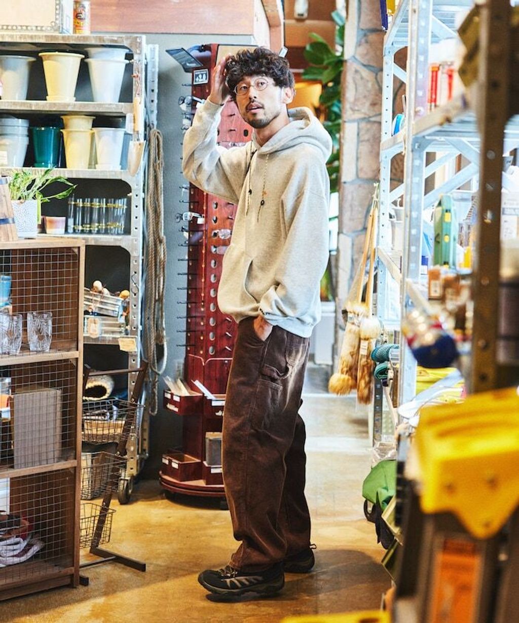 FREAKS STORE x KELTY 復古小標內刷毛Oversize帽T_36