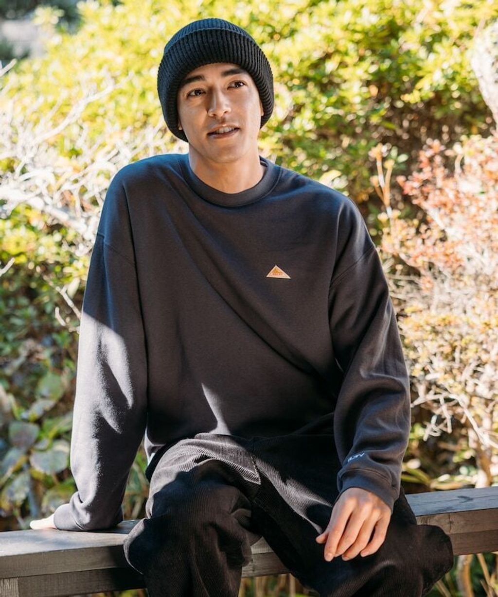 FREAKS STORE x KELTY 復古小標內刷毛Oversize大學T_53