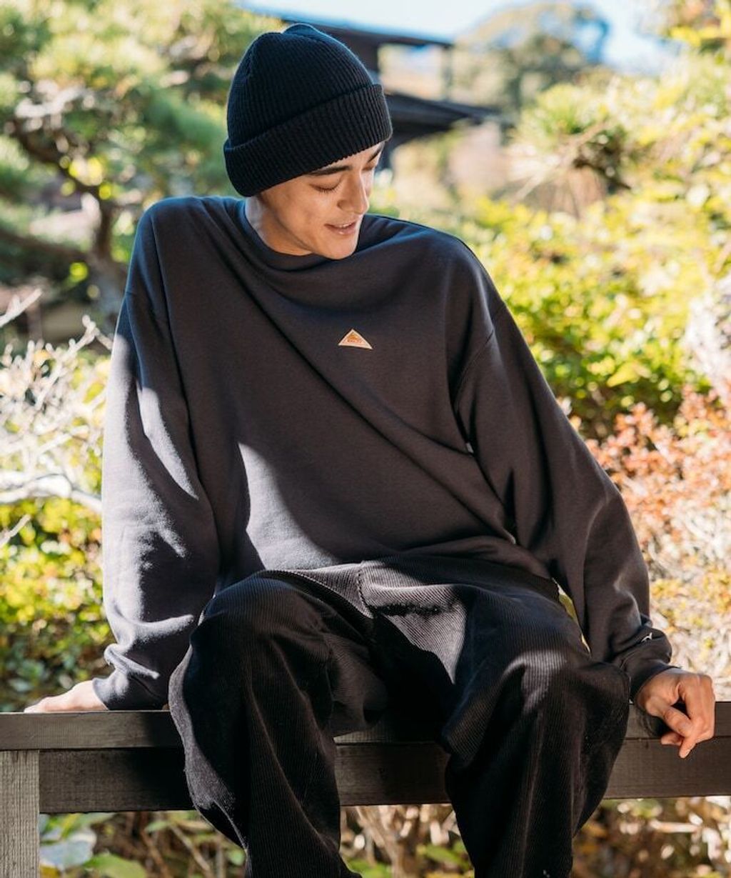 FREAKS STORE x KELTY 復古小標內刷毛Oversize大學T_55