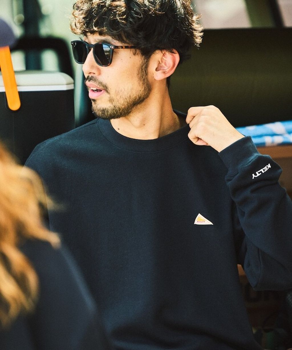 FREAKS STORE x KELTY 復古小標內刷毛Oversize大學T_47