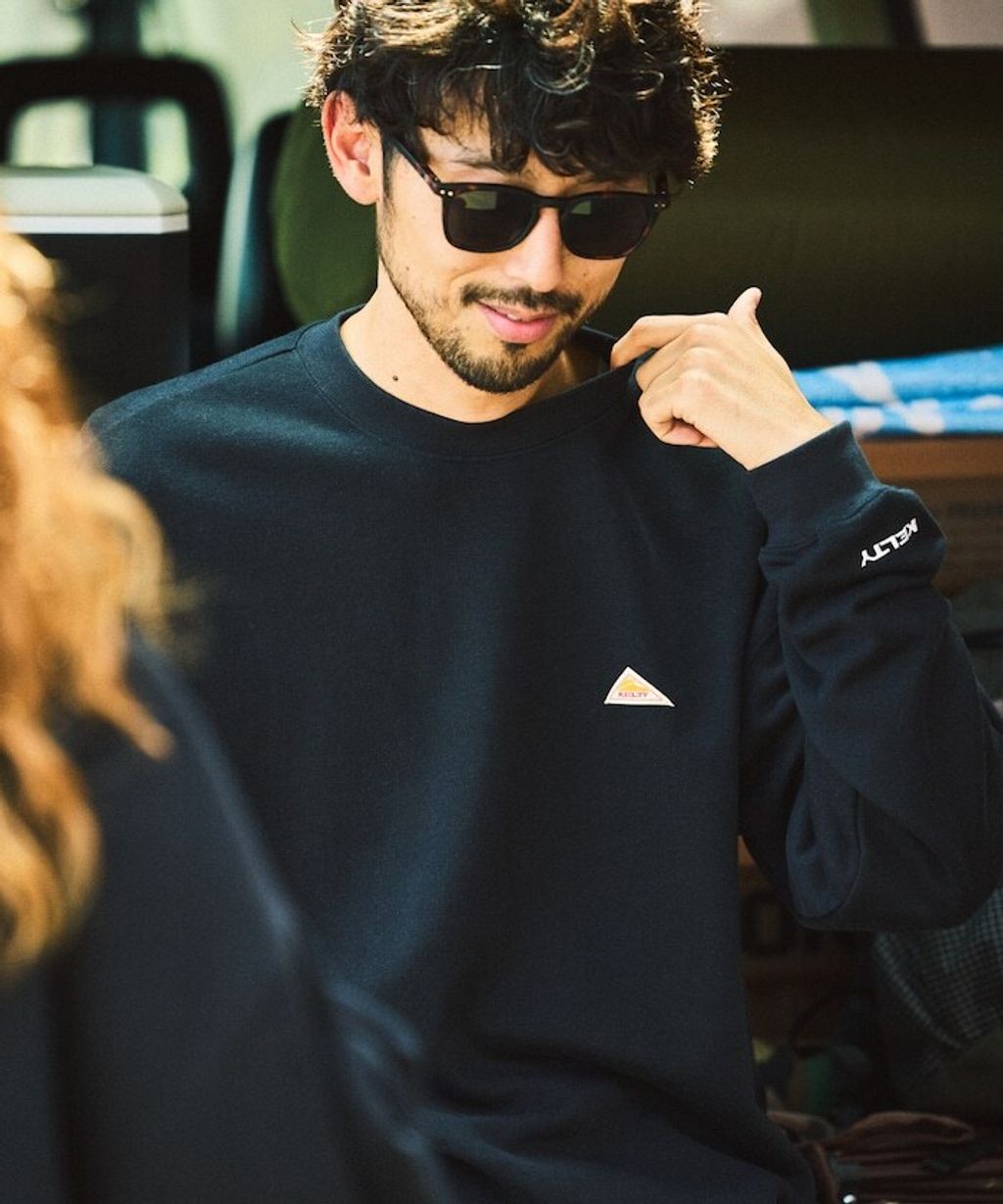 FREAKS STORE x KELTY 復古小標內刷毛Oversize大學T_46