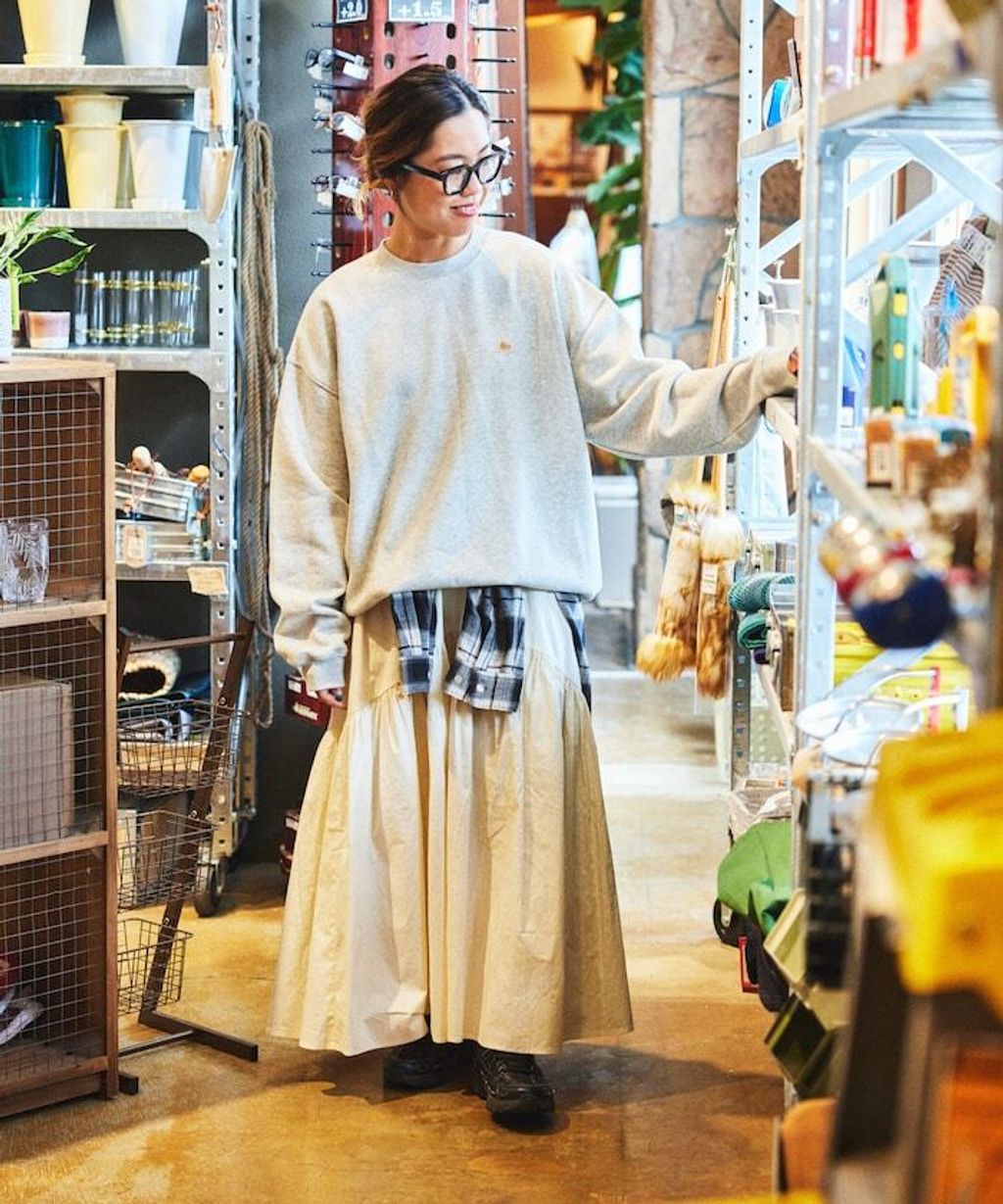 FREAKS STORE x KELTY 復古小標內刷毛Oversize大學T_40