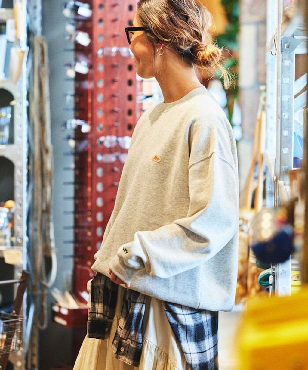 FREAKS STORE x KELTY 復古小標內刷毛Oversize大學T_37