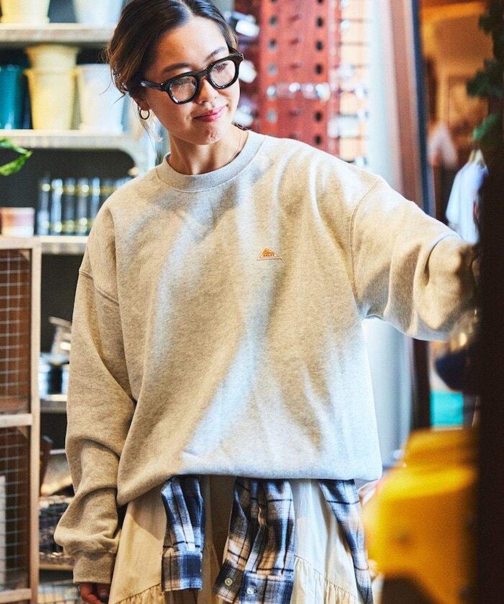 FREAKS STORE x KELTY 復古小標內刷毛Oversize大學T_36