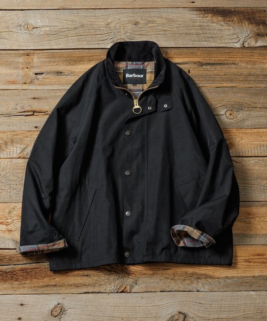 FREAKS STORE x Barbour TRANSPORT復古立領夾克_1