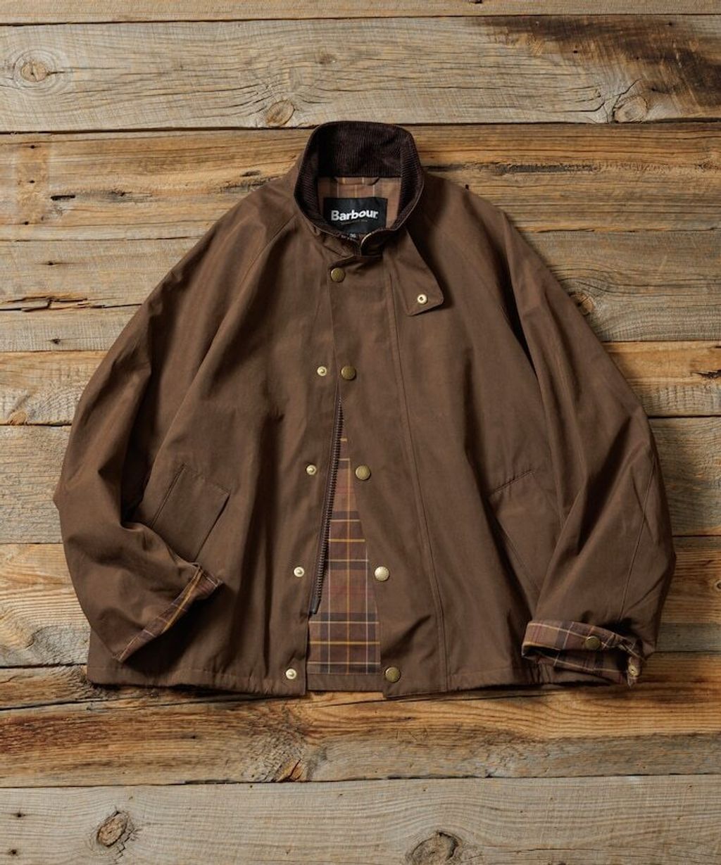 FREAKS STORE x Barbour TRANSPORT復古立領夾克_3