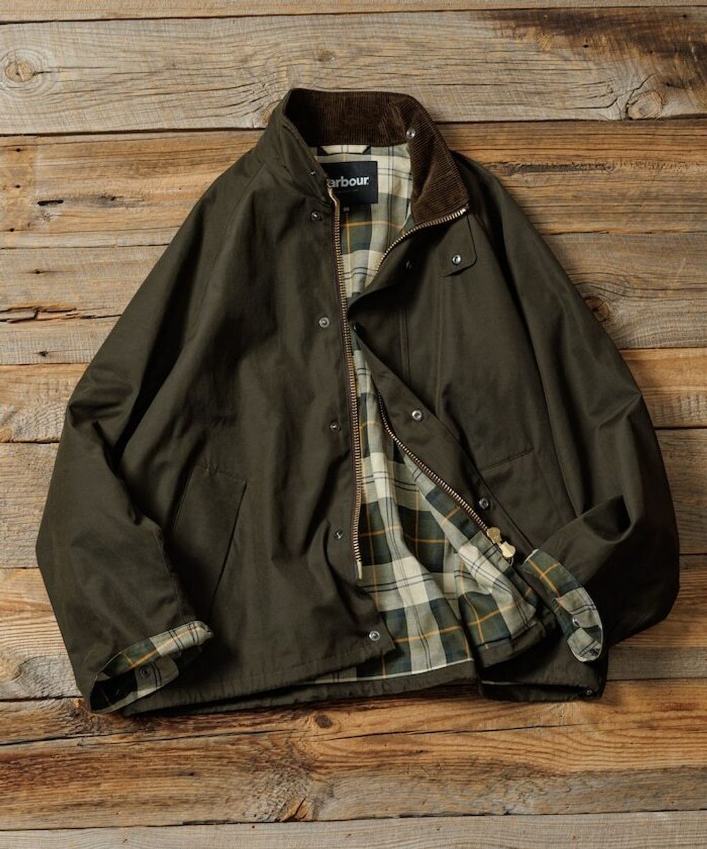 FREAKS STORE x Barbour TRANSPORT復古立領夾克_4